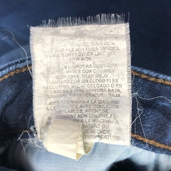 Lee Womens Jeans Size 14M Regular Fit Straight Leg Mid Rise Blue Denim Casual - Picture 9 of 15